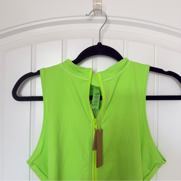 SKIMS Neon Green One Piece Swimsuit - Picture 4 of 9